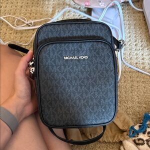 Michael Kors Gray Crossbody